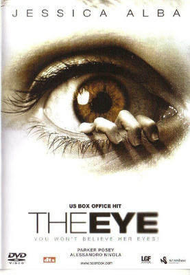 dvd, The Eye (2008, Jessica Alba) [jännitys, kauhu]