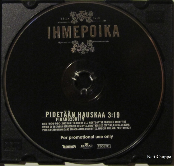 Ihmepoika • Pidetään hauskaa PROMO CD-Single