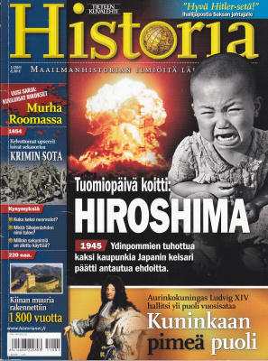 Tieteen Kuvalehti HISTORIA 1/2011 Hiroshima