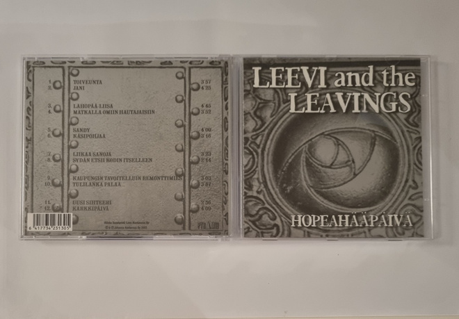 LEEVI AND THE LEAVINGS: HOPEAHÄÄPÄIVÄ CD