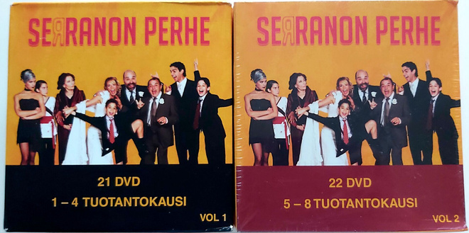 SERRANON PERHE KAUDET 1-8, KOKO SARJA DVD