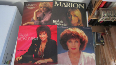 7xLP Paula Koivuniemi 78 80 82 83 89  Marion 74 ja 81