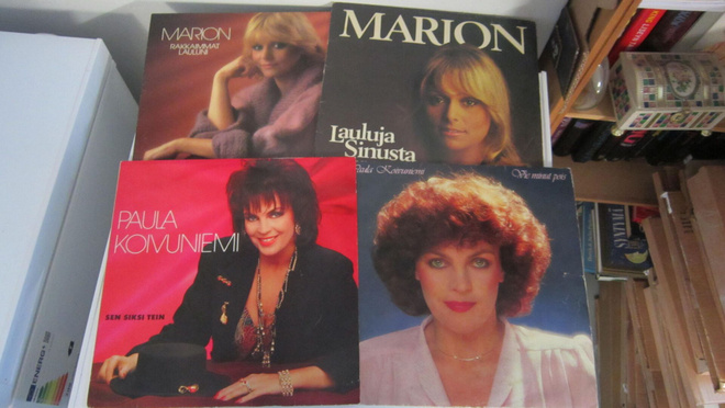7xLP Paula Koivuniemi 78 80 82 83 89  Marion 74 ja 81