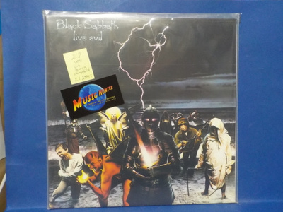 BLACK SABBATH - LIVE EVIL UUSI U.S 2009 2LP