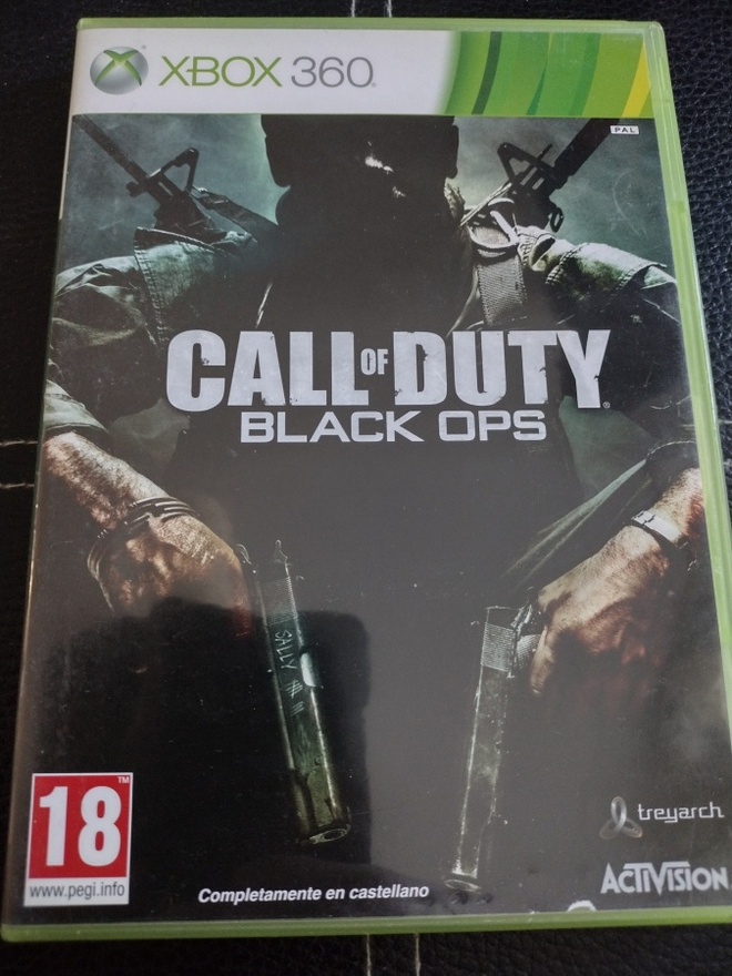 Xbox 360 Call Of Duty Black Ops