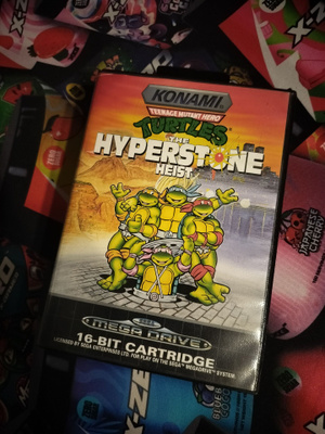 TMNT Hyperstone heist, Mega Drive