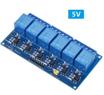 6-Kanavainen Relemoduuli