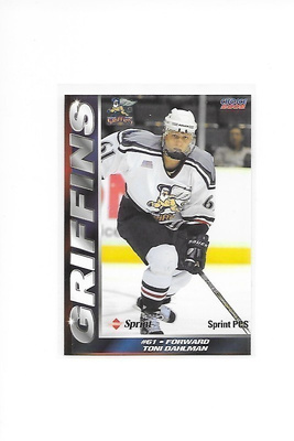 2001-02 Grand Rapid Griffins #23 Toni Dahlman Jokerit farmi
