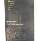 Raymond Aron : Dix-huit lecons sur la societe industrielle - pikkukuva 2