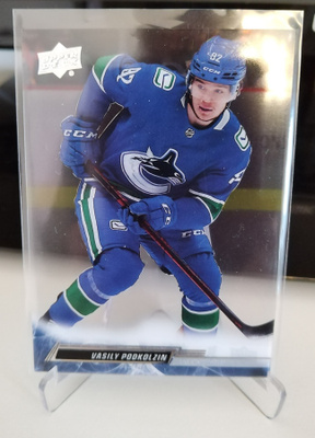 2022 Upper Deck Vasily Podkolzin Clear Cut #180