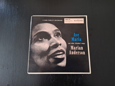 MARIAN ANDERSON - AVE MARIA 7 " EP ( ERA-19 )