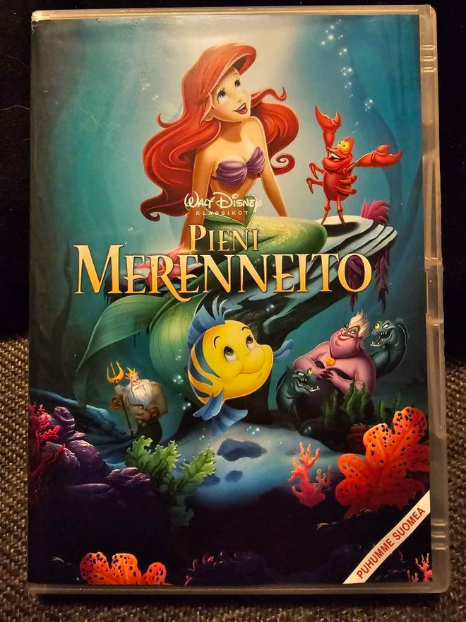 Pieni merenneito (DVD) Walt Disney 28. klassikko