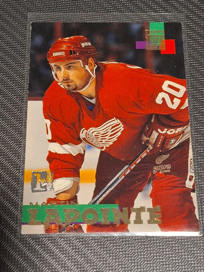 1994-95 Topps Stadium Club 1st Day Issue Martin Lapointe #15