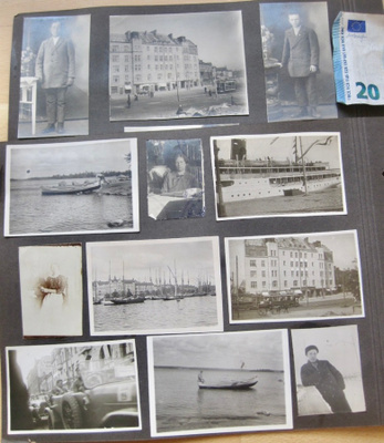 27xValokuva Helsinki Raitiovaunu Brändö - Sörnäs ym 1920-l