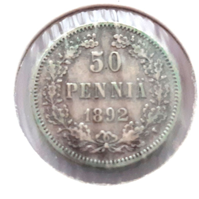 50 penniä 1892