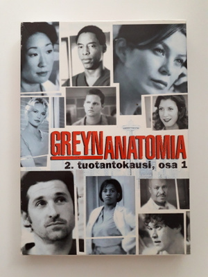 Greyn anatomia, Kausi 2, molemmat osat , 8-Levyä - DVD Boxit