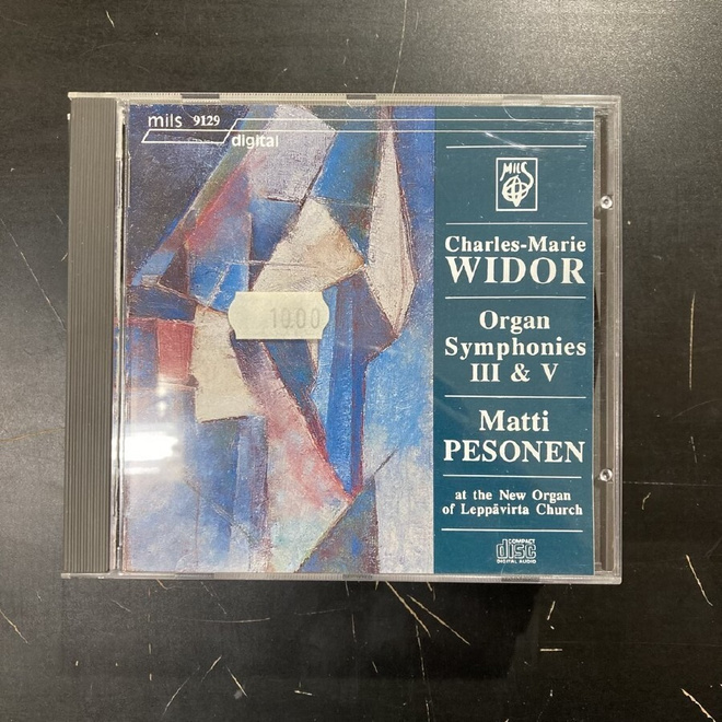 Matti Pesonen - Widow: Organ Symphonies III & V CD
