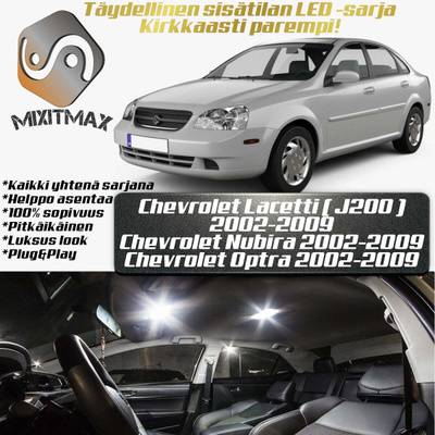 Chevrolet Lacetti / Nubira Sisätilan LED-sarja 9
