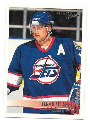 1994-95 Topps Premier #95 Teemu Selänne Winnipeg Jets