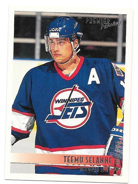1994-95 Topps Premier #95 Teemu Selänne Winnipeg Jets