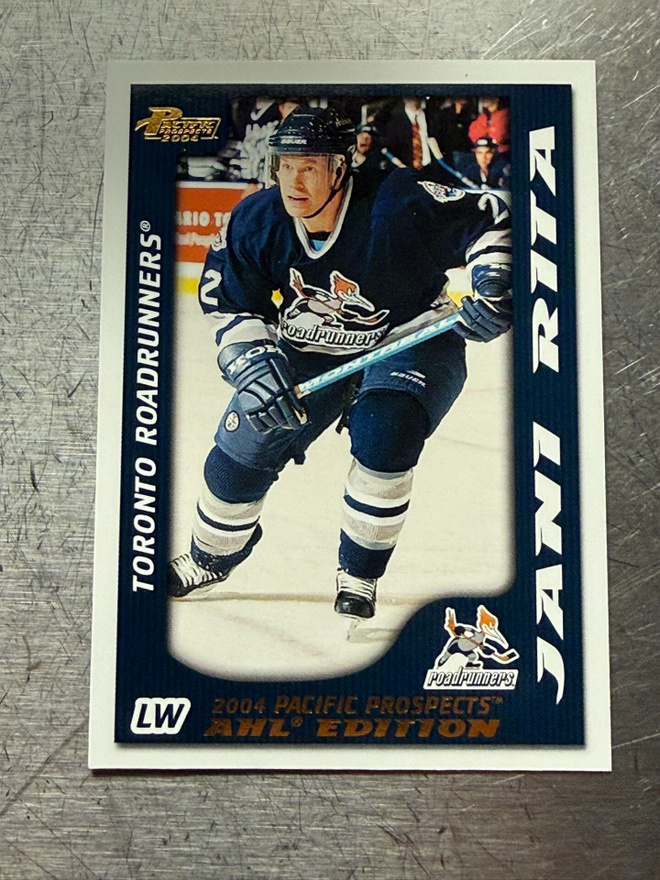2003-04 Pacific AHL Prospects Gold #90 Jani Rita */925