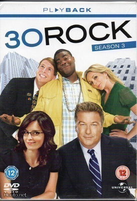 30 Rock - Season 3 (3 x DVD, 22 jaksoa)