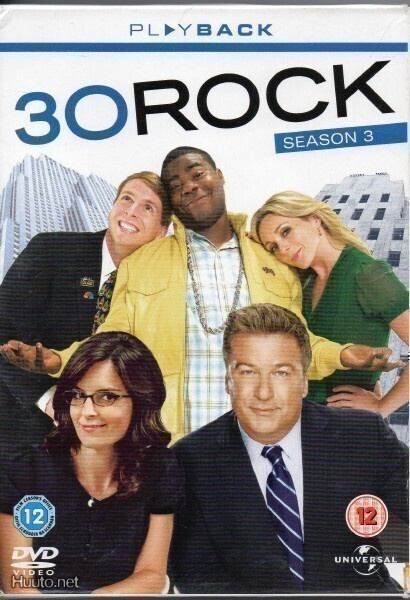 30 Rock - Season 3 (3 x DVD, 22 jaksoa)