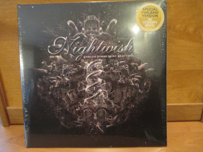 NIGHTWISH:ENDLESS FORMS MOST BEAUTIFUL 2LP GOLDEN VINYL