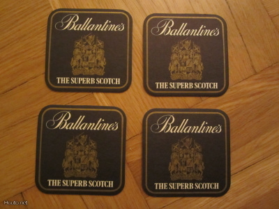 BALLANTINES VISKI TUOPINALUSET MANCAVE KAMAA