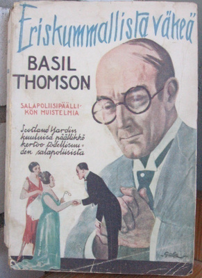 Basil Thomson: Eriskummallista väkeä, Minerva 1926. 237 s.