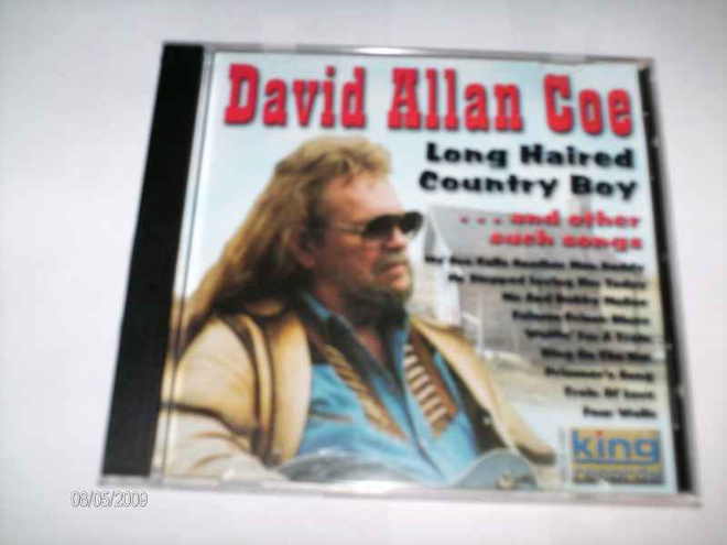 CD: David Allan Coe: Long Haired Country Boy (Sis.pk:t)