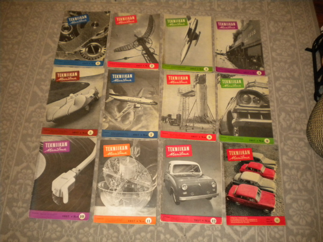 Tekniikan Maailma 1957 vuosikerta