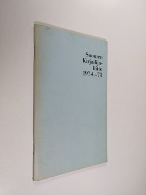 Suomen kirjailijaliitto 1974-75