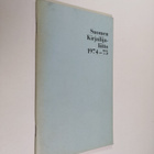 Suomen kirjailijaliitto 1974-75 - pikkukuva 1
