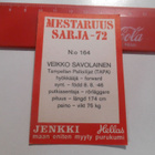 K 6 Jenkki Mestaruus sarja -72 # 164 Veikko Savolainen TAPA - pikkukuva 2