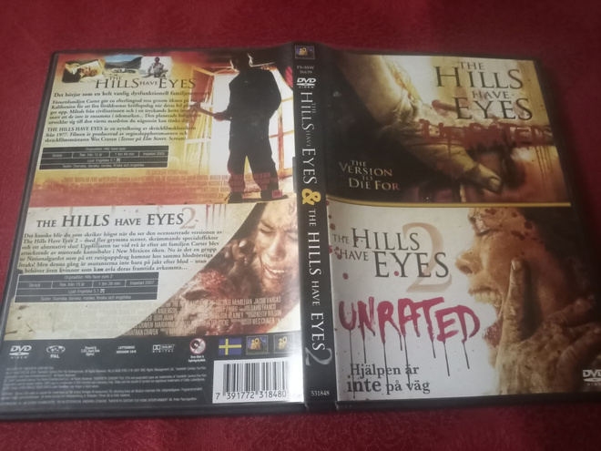 The Hills Have Eyes 1 & 2 unrated