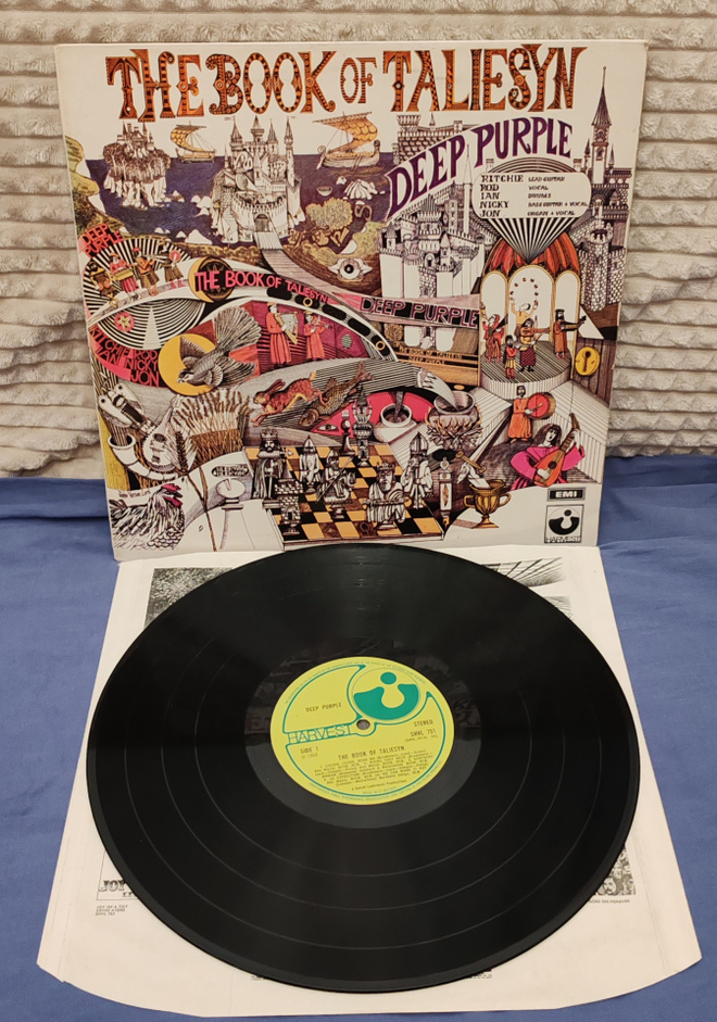 Deep Purple The Book Of Taliesyn lp