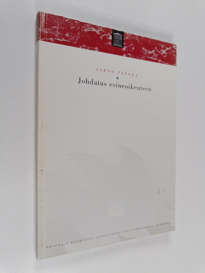 Jarno Tepora : Johdatus esineoikeuteen