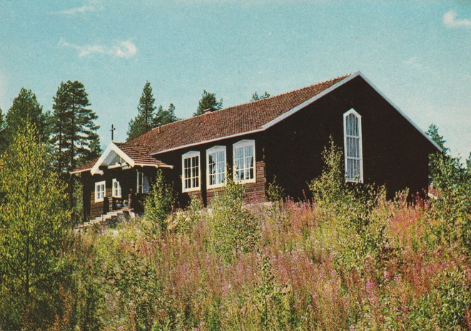 KIRKKOKORTTI - ILOMANTSI - NAARVAN RAJASEUTUKIRKKO