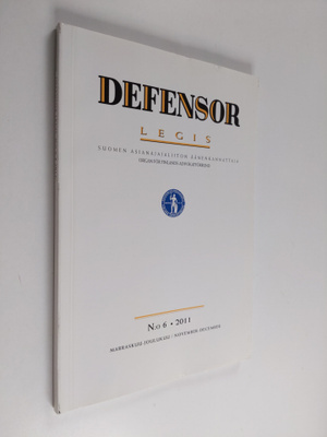 Defensor legis n:o 6/2011