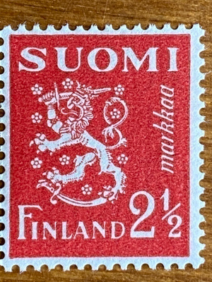 LEIJONAMALLI 1930 2 1/2MARKKAA**