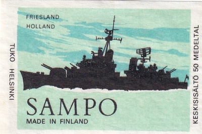 Laiva Fiersland Holland, SAMPO  b575