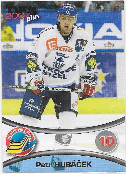 2006-07 OFS Plus #48 Petr Hubacek Vitkovice ex- JYP