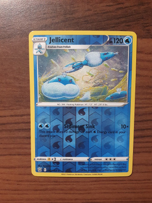 Pokemon Jellicent 042/163 Reverse holo Rare