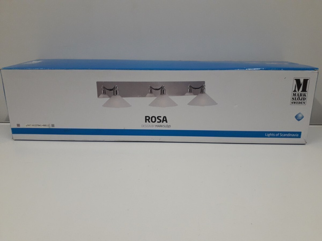 Seinävalaisin Rosa 3lmp (brush.stl, opal, MarkSlöjd)