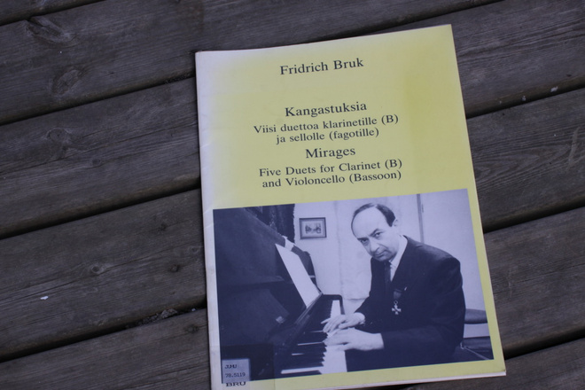 Fridrich Bruk Kangastuksia viisi duettoa klarinetille (B) Y1