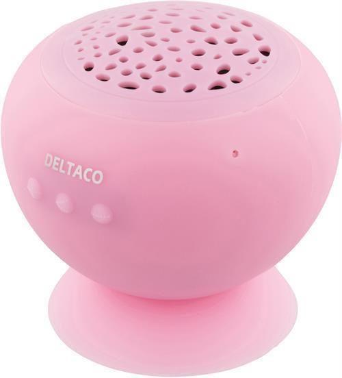 Deltaco Bluetooth Kaiutin, v2.1+EDR, 10m, v.punainen *UUSI*