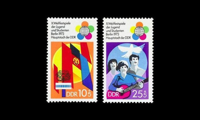 DDR 1829-30 ** Nuoriso- ja opiskelijafestivaalit, Berliini (