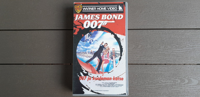 VHS: James Bond 007 Ja Kuoleman Katse (Roger Moore 1986/?)