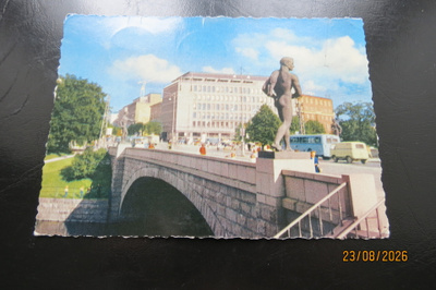 TAMPERE HÄMEENSILTS 1961 KULKENUT KORTTI